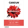 CANSON Graduate akrilni blok 300 g 20 listov A3 lepljen