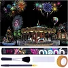 NORIMPEX Slika za praskanje Zabaviščni park 75x52cm