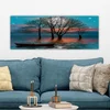 Wallity Slika na platnu 30x80cm