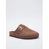 Trendyol Shoes Ženske papuče Takss25Te00000, Braon