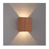 Brilagi - LED spoljašnje zidno svetlo DOUBLERAY LED/6W/230V, drveni dekor, IP54