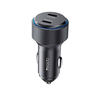 Yesido - Auto punjač (Y48) - 2x Type-C brzo punjenje 60 W - crni