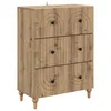 Ormar s ladicama Hrast artisan 66 x 34,5 x 90 cm