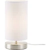 Brilliant - Stona lampa CLARIE 1xE14/40W/230V mat hrom/bela