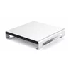 Satechi Aluminum Monitor Stand Hub for iMac - Silver