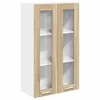 Vidaxl Viseča omarica Sonoma hrast 60 x 31 x 100 cm Konstruiran les
