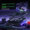 Llano Postolje za laptop sa hlađenjem V10, 37.6x29.2x6.5 cm