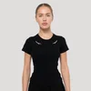 GymBeam Women‘s Tribal Ribbed T-shirt Black