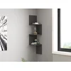 Hanah home Zidna polica Antracit