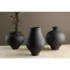 Venture Design Vaza Rellis 14x24 cm črna