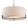 Endon 72635 - Luster na šipci HAYFIELD 3xE27/40W/230V mat hrom/siva