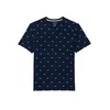 LACOSTE Majica mornarska/bela
