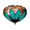BRILAGI - Tiffany vitražna plafonska lampa CORAL 2xE27/60W/230V, prečnik 40 cm