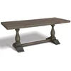 Casa Padrino country style dining table gray - Various Sizes - Rustic solid wood kitchen table - Rustic solid wood dining room furniture - Country style dining room furniture