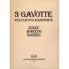 BANTAI: 3 GAVOTTE NOTE