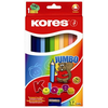 KORES barvice Jumbo, 12 kos