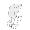 Armrest Ford Transit Connect 2018-2022 (USB and AUX, adapter)