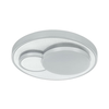 Eglo 75664 - LED stropno svetlo LEPRESO LED/19,5W/230V prečnik 38,5 cm mat hrom