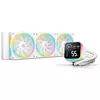 DEEPCOOL komplet za vodno hlajenje AIO Liquid Cooler LQ360 Ultra WH, 360 mm, LCD, ARGB, bel