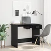 Stol s ladicama Crni hrast 100 x 50 x 76 cm Konstruirano drvo