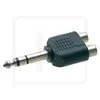ADAPTER 6.3MM ST M - 2XRCA F