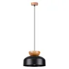 Sollux SL.1351 - Luster na kablu MARION 1xE27/15W/230V prečnik 29,5 cm crna