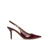 Guess Čevlji z visoko peto FLTNAS LEP05 Bordo rdeča