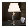 Orion LA 4-1207 - Kristalna stona lampa POKAL 1xE27/60W/230V krem/prozirna