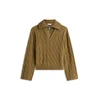 TOMMY HILFIGER Pulover oliva