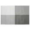 Set of 4 table mats, grey, 45 cm