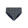 Swim by Zizzi Bikini hlačke mornarska/rumena/zelena