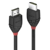 LINDY LINDY HDMI priključni kabel HDMI-A vtič\, HDMI-A vtič 0.50 m črna 36470 4K UHD HDMI kabel, (21732384)