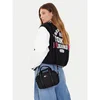 Torbica Tommy Jeans črna barva, AW0AW17889