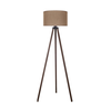 Duolla - Podna lampa 1xE27/60W/230V prečnik 44 cm braon