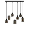 Opviq Luster Smoked 071 Staklo, Crni