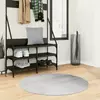 Tepih IZA kratkih vlakana skandinavski izgled sivi O 100 cm