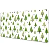 Decormat Podloga za pisalno mizo Triangular trees 90x45 cm