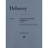 DEBUSSY:SONATE D-MOLL CELLO AND PIANO