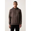 Under Armour pulover s kapuco moški z bombažem Essential Fleece