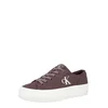 Superge Calvin Klein Jeans Vulc Flatform Low Canvas Mg YW0YW01763 Bordo rdeča