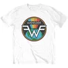 Weezer Majica Symbol Logo Unisex White 2XL