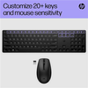 HP Tastatura+miš 650 bežični set/4R013AA/US/crna