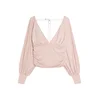 Bershka Bluza staro roza