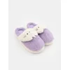 Sinsay - Papuče sa veštačkom kožom Pusheen the Cat - lavanda