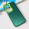 Maska za mobilni telefon Samsung Galaxy S24 CLEAR, Zelena