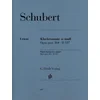 SCHUBERT:KLAVIERSONATE D537 A-MOLL