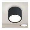Brilagi - LED RGB prigušiva kupatilska ugradna svetiljka SMOOTH 1xGX53/14W/230V Wi-Fi Tuya crna