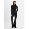 Levis za ženske. A3410-0070 Kavbojke 726 High Rise Flare black (27/30), Črna, Priložnostno, Bombaž