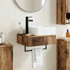 Zidni sudoper Staro drvo 50 x 41 x 39 cm Konstruirano drvo