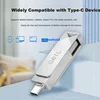 Geil USB Flash memorija, 128GB, USB 3.0, Type C, Srebrne boje
